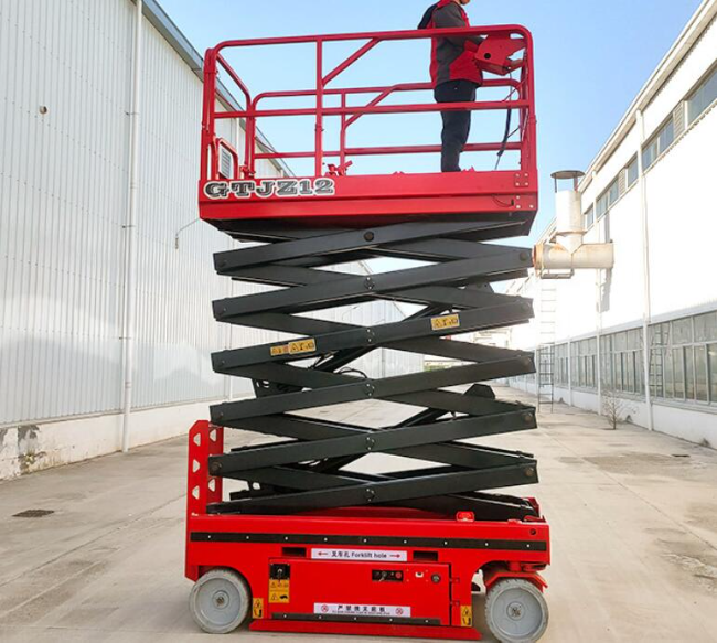 姜堰自行走移动式升降机